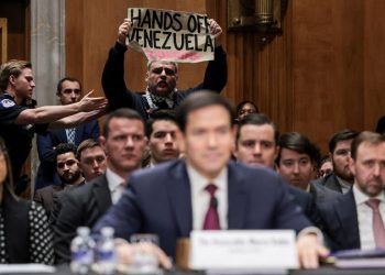 Capitol police arrest Rubio hearing disruptor; Republican senator says ‘off to jail’