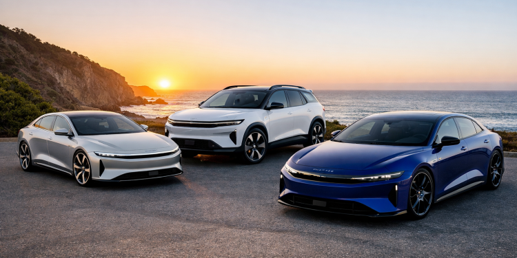 Lucid stock falling wedge pattern points to a surge after earnings