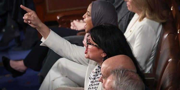 Trump blasts Omar, Tlaib as ‘lunatics,’ says ‘send them back’ after SOTU protests