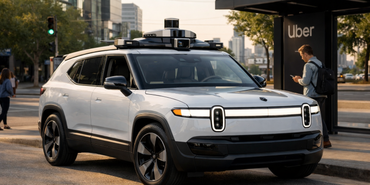 Uber, Rivian team up to scale robotaxi fleets across global cities