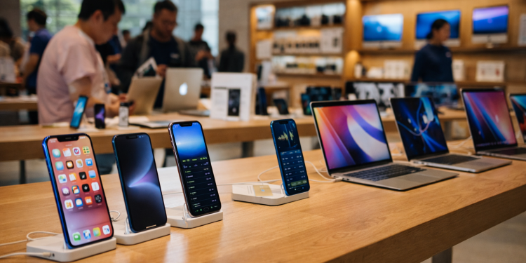 Apple stock surges as iPhone demand, Mac sales lift outlook