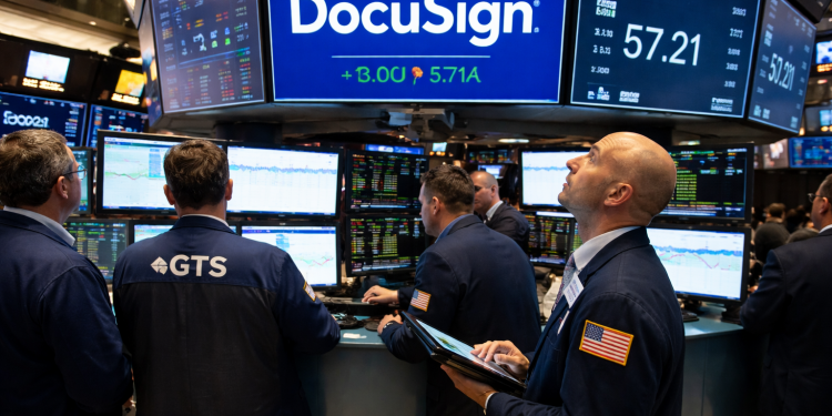 DocuSign stock price at risk of a steep crash after earnings on March 17