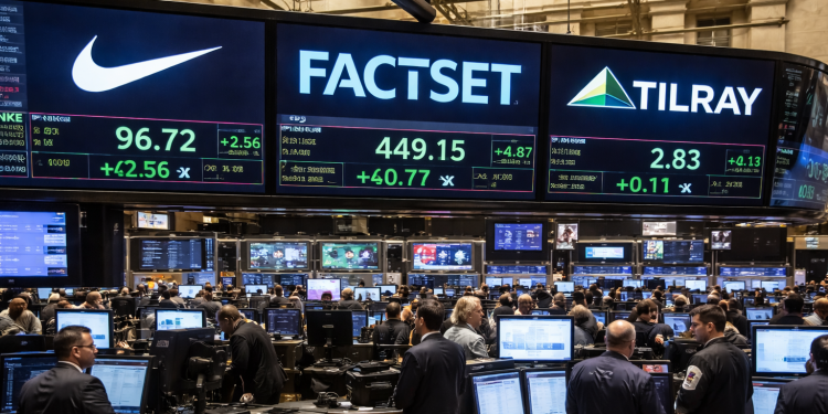 Top stocks to watch this week: Tilray Brands, Nike, FactSet