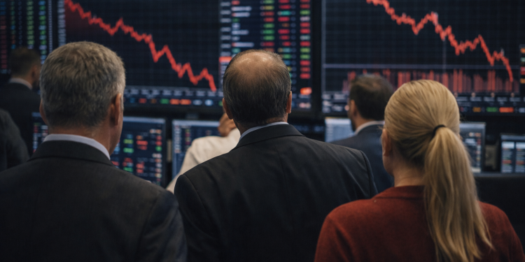 US market extends selloff on Friday, Dow Jones down 100 points