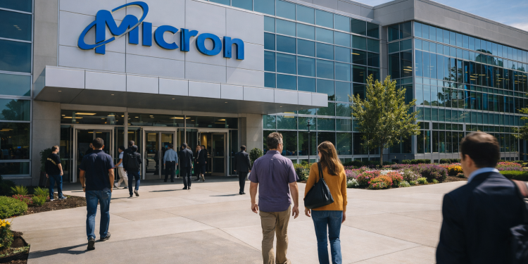 Why Micron stock is soaring nearly 5% today?