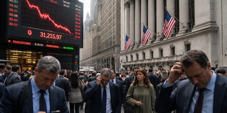 Dow risks crash to $43k as Fear and Greed Index tumbles