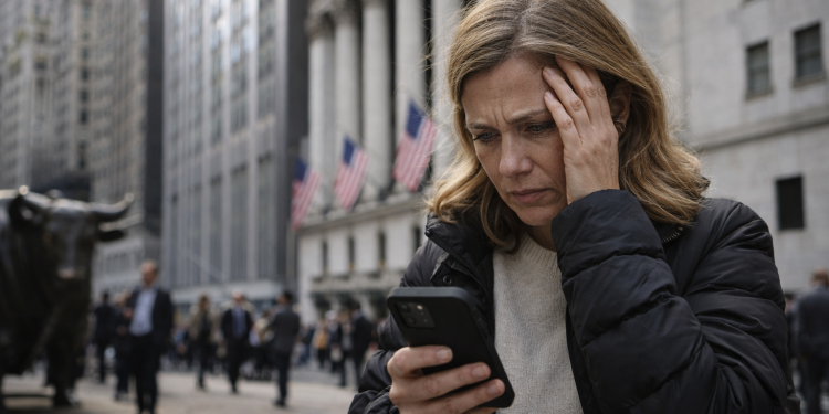 Dow Jones falls 300 points as oil surge, Iran war fears rattle markets