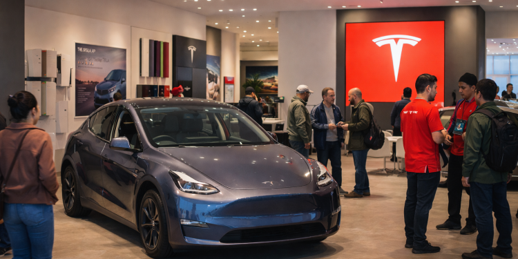 Tesla stock in focus as strong France data signals Europe rebound